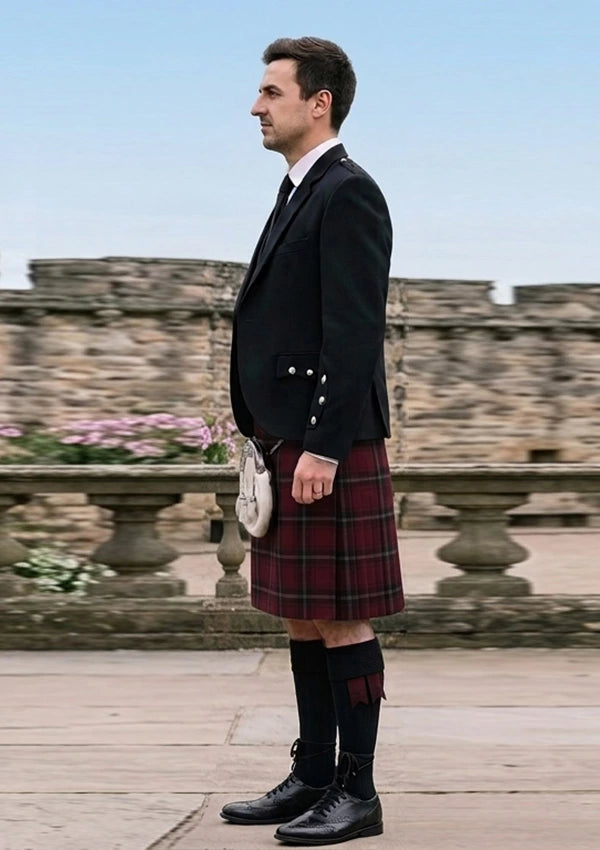 Traditional_Llewellen_of_Wales_Tartan_Kilt_and_Argyle_Jacket_Kilt_Outfit_left_image