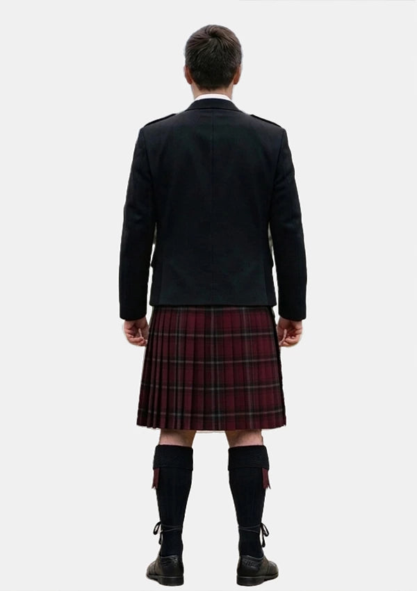 Traditional_Llewellen_of_Wales_Tartan_Kilt_and_Argyle_Jacket_Kilt_Outfits_back_image