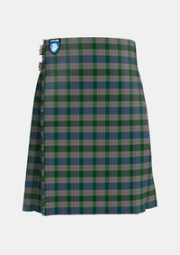 Traditional_Lloyd_of_Wales_Tartan_kilt_5765_front_image_with_pleated_design_and_adjustable_buckles_for_men