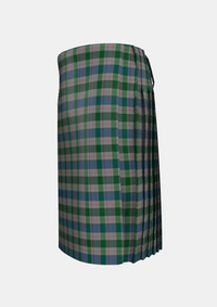 Traditional_Lloyd_of_Wales_Tartan_kilt_5765_left_image_with_pleated_design_and_adjustable_buckles_for_men