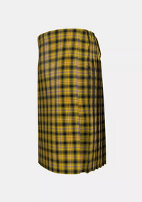 Traditional_Loch_Sween_Tartan_11081_kilt_left_image_with_pleated_design_and_adjustable_buckles_for_men