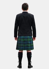 Traditional_Lochaber_Tartan_685_Kilt_and_Argyle_Jacket_Kilt_Outfits_back_image