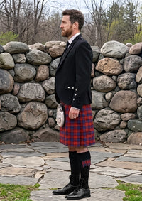 Traditional_Lochcarron_Dress_Tartan_5463_Kilt_and_Argyle_Jacket_Kilt_Outfit_left_image