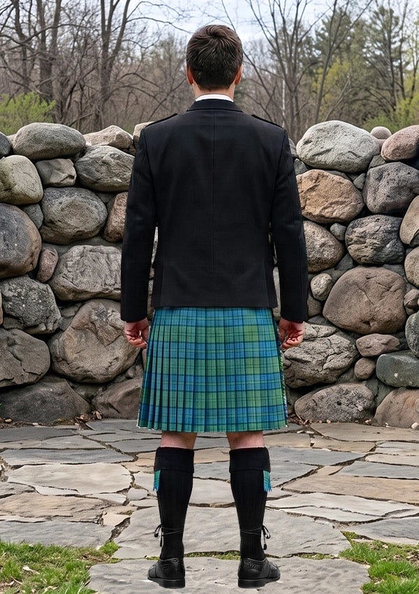 Traditional_Lockhart_Ancient_Tartan_Kilt_and_Argyle_Jacket_Kilt_Outfit_back_image