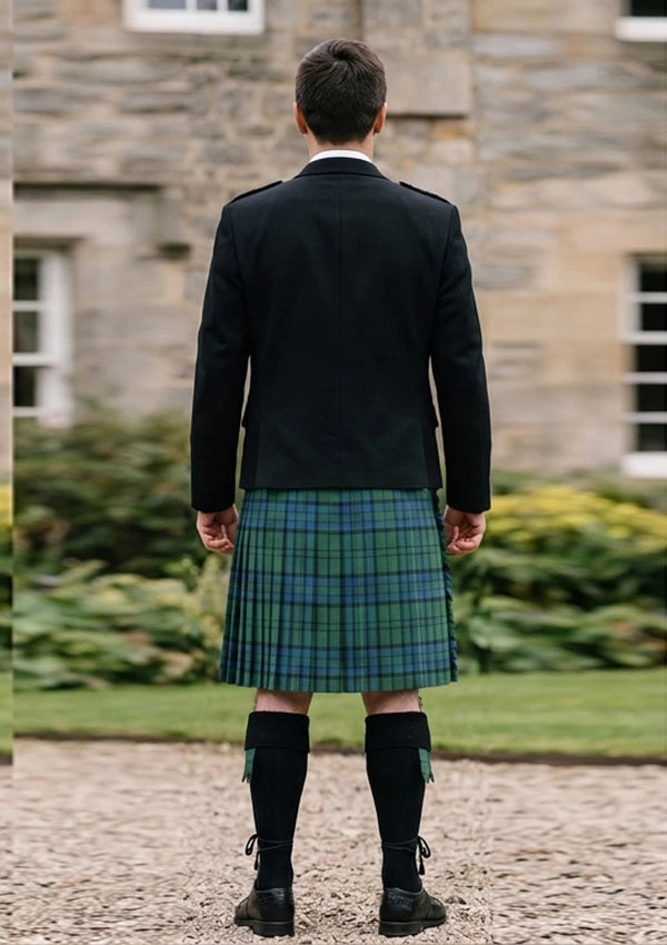 Traditional_Lockhart_Tartan_2258_Kilt_and_Argyle_Jacket_Kilt_Outfit_back_image