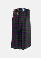 Traditional_Logan_1831_Tartan_490_kilt_right_image_with_pleated_design_and_adjustable_buckles_for_men