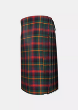 Traditional_Logan_Modern_Tartan_kilt_left_image_with_pleated_design_and_adjustable_buckles_for_men