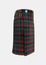 Traditional_Logan_Modern_Tartan_kilt_right_image_with_pleated_design_and_adjustable_buckles_for_men