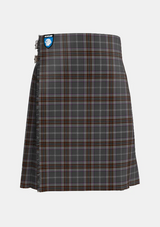 Traditional_Lomond_Mist_tartan_front_image_with_pleated_design_and_adjustable_buckles_for_men