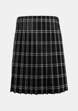 Traditional_London_Fog_Black_Tartan_kilt_7269_back_image_with_pleated_design_and_adjustable_buckles_for_men