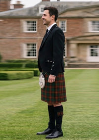 Traditional_Lowland_Donnelly_tartan_10114_Kilt_and_Argyle_Jacket_Kilt_Outfit_left_image