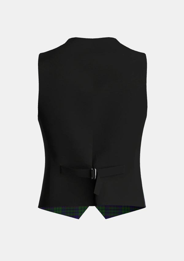 Traditional_Lumsden_Green_Tartan_6024_Waistcoat_back_image