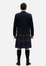 Traditional_Lumsden_Hunting_tartan_2366_Kilt_and_Argyle_Jacket_Kilt_Outfits_back_image