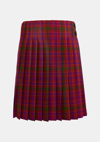 Traditional_Lumsden_of_Clova_Tartan_417_kilt_back_image_with_pleated_design_and_adjustable_buckles_for_men