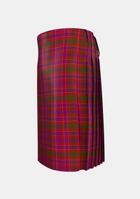 Traditional_Lumsden_of_Clova_Tartan_417_kilt_left_image_with_pleated_design_and_adjustable_buckles_for_men