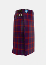 Traditional_Lynch_Variant_Tartan_2774_kilt_right_image_with_pleated_design_and_adjustable_buckles_for_men