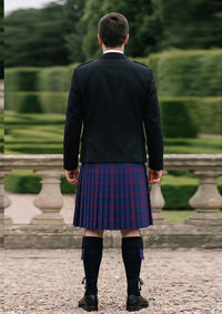 Traditional_Lynch_tartan_2163_Kilt_and_Argyle_Jacket_Kilt_Outfit_back_image