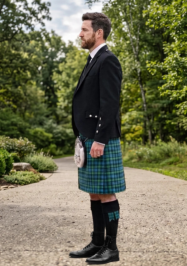 Traditional_Lyon_Ancient_Tartan_Kilt_and_Argyle_Jacket_Kilt_Outfit_left_image
