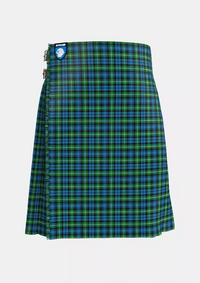 Traditional_Lyon_Ancient_Tartan_kilt_front_image_with_pleated_design_and_adjustable_buckles_for_men