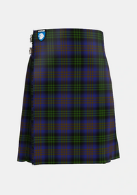 Traditional_Lysaght_Hunting_Tartan_6592_kilt_front_image_with_pleated_design_and_adjustable_buckles_for_men