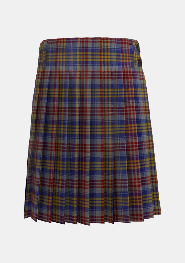 Traditional_Lysaght_Tartan_6591_kilt_back_image_with_pleated_design_and_adjustable_buckles_for_men