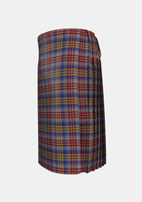 Traditional_Lysaght_Tartan_6591_kilt_left_image_with_pleated_design_and_adjustable_buckles_for_men