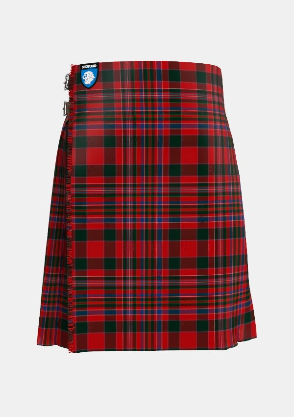Traditional_MacAlister_1831_Tartan_579_kilt_front_image_with_pleated_design_and_adjustable_buckles_for_men