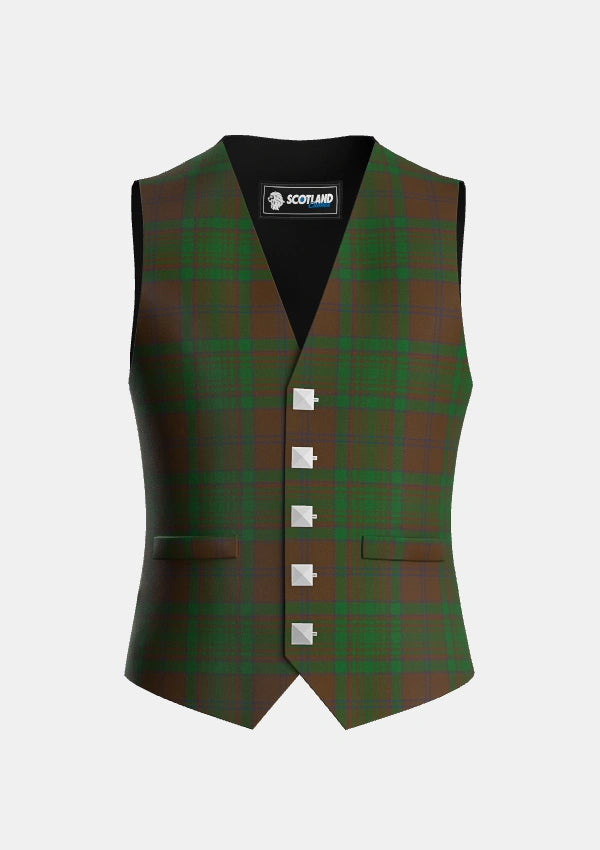 Traditional_MacAlister_of_Glenbarr_Hunting_Tartan_910_Waistcoat_front_image
