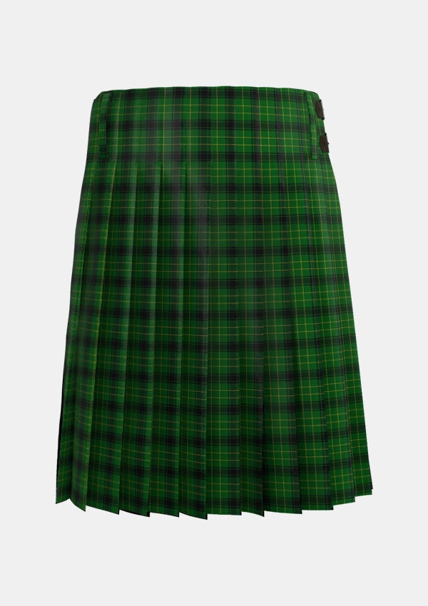 Traditional_MacArthur_Highland_Society_Tartan_959_kilt_back_image_with_pleated_design_and_adjustable_buckles_for_men