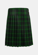 Traditional_MacAulay_Hunting_2_Tartan_827_kilt_back_image_with_pleated_design_and_adjustable_buckles_for_men