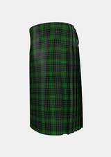 Traditional_MacAulay_Hunting_2_Tartan_827_kilt_left_image_with_pleated_design_and_adjustable_buckles_for_men