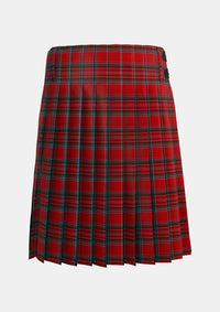 Traditional_MacBean_Clan_Tartan_925_kilt_back_image_with_pleated_design_and_adjustable_buckles_for_men