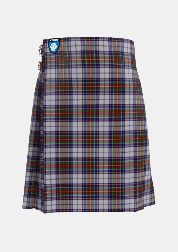 Traditional_MacBeth_Dress_Tartan_3319_kilt_front_image_with_pleated_design_and_adjustable_buckles_for_men