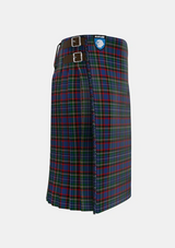 Traditional_MacBeth_MacLulich_Tartan_557_kilt_right_image_with_pleated_design_and_adjustable_buckles_for_men