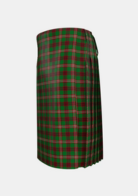 Traditional_MacCall_Tartan_kilt_2238_left_image_with_pleated_design_and_adjustable_buckles_for_men