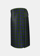 Traditional_MacCaskill_Personal_Tartan_1152_kilt_left_image_with_pleated_design_and_adjustable_buckles_for_men