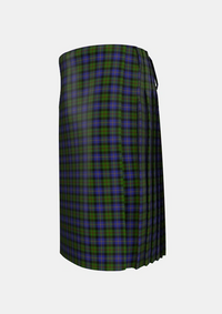 Traditional_MacCaskill_Personal_Tartan_1152_kilt_left_image_with_pleated_design_and_adjustable_buckles_for_men