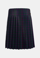 Traditional_MacCaughan_or_MacEachain_Personal_Tartan_169_kilt_back_image_with_pleated_design_and_adjustable_buckles_for_men