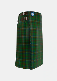 Traditional_MacClure_Hunting_Tartan_3331_kilt_right_image_with_pleated_design_and_adjustable_buckles_for_men