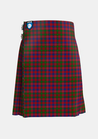 Traditional_MacColl_Hunting_Tartan_1637_kilt_front_image_with_pleated_design_and_adjustable_buckles_for_men