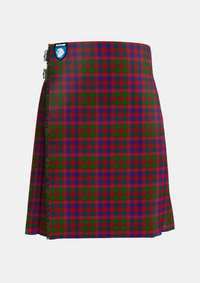 Traditional_MacColl_Hunting_Tartan_1637_kilt_front_image_with_pleated_design_and_adjustable_buckles_for_men