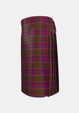 Traditional_MacColl_Hunting_Tartan_1637_kilt_left_image_with_pleated_design_and_adjustable_buckles_for_men