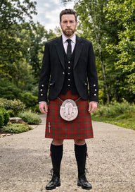 Traditional_MacColl_Tartan_878_Kilt_and_Argyle_Jacket_Kilt_Outfit_front_image