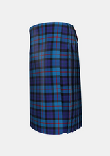 Traditional_MacCorquodale_2_Tartan_3335_kilt_left_image_with_pleated_design_and_adjustable_buckles_for_men
