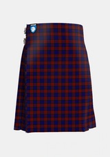 Traditional_MacDevitt_Tartan_3347_kilt_front_image_with_pleated_design_and_adjustable_buckles_for_men