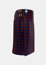 Traditional_MacDevitt_Tartan_3347_kilt_right_image_with_pleated_design_and_adjustable_buckles_for_men