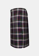 Traditional_MacDonald_Dress_2_Tartan_1997_kilt_left_image_with_pleated_design_and_adjustable_buckles_for_men