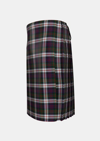 Traditional_MacDonald_Dress_2_Tartan_1997_kilt_left_image_with_pleated_design_and_adjustable_buckles_for_men