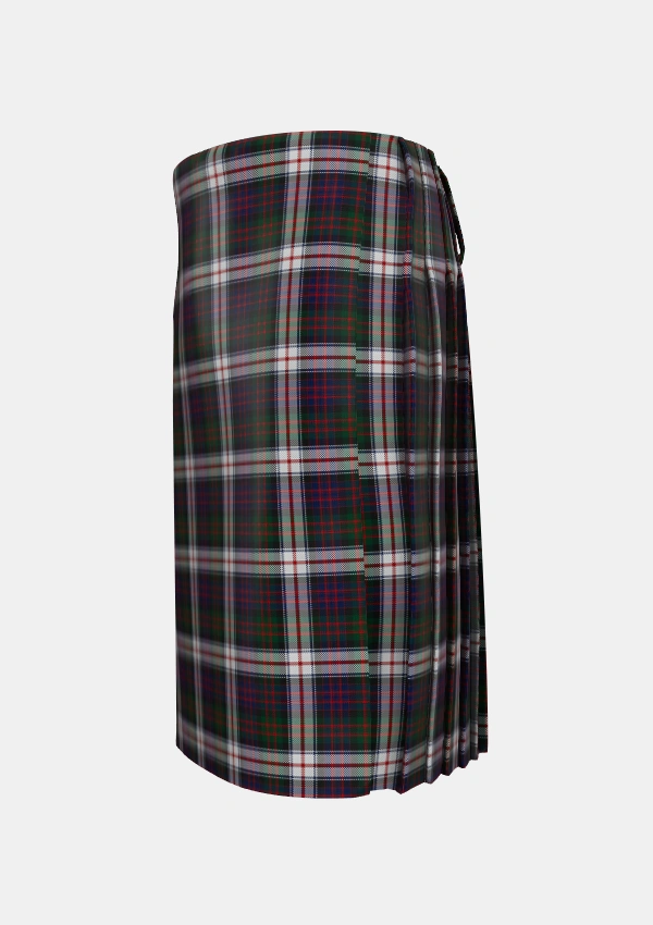 Traditional_MacDonald_Dress_2_Tartan_1997_kilt_left_image_with_pleated_design_and_adjustable_buckles_for_men