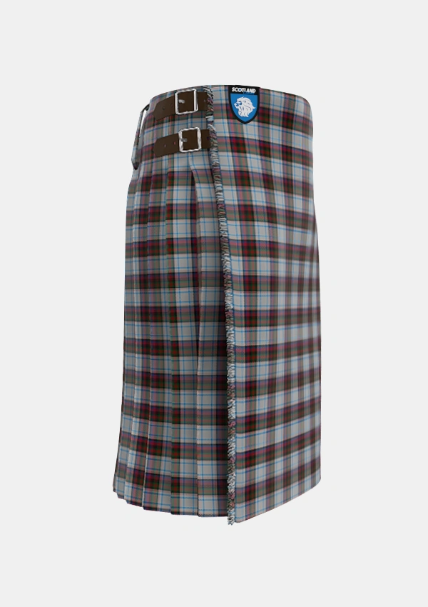 Traditional_MacDonald_Dress_3_Tartan_2001_kilt_right_image_with_pleated_design_and_adjustable_buckles_for_men